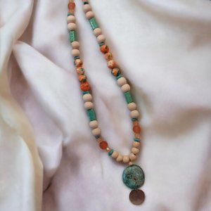 Tropical Sunrise Choker Pendant
